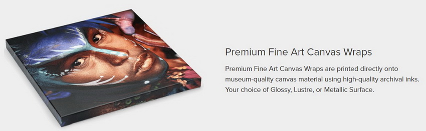 premium fine art canvas